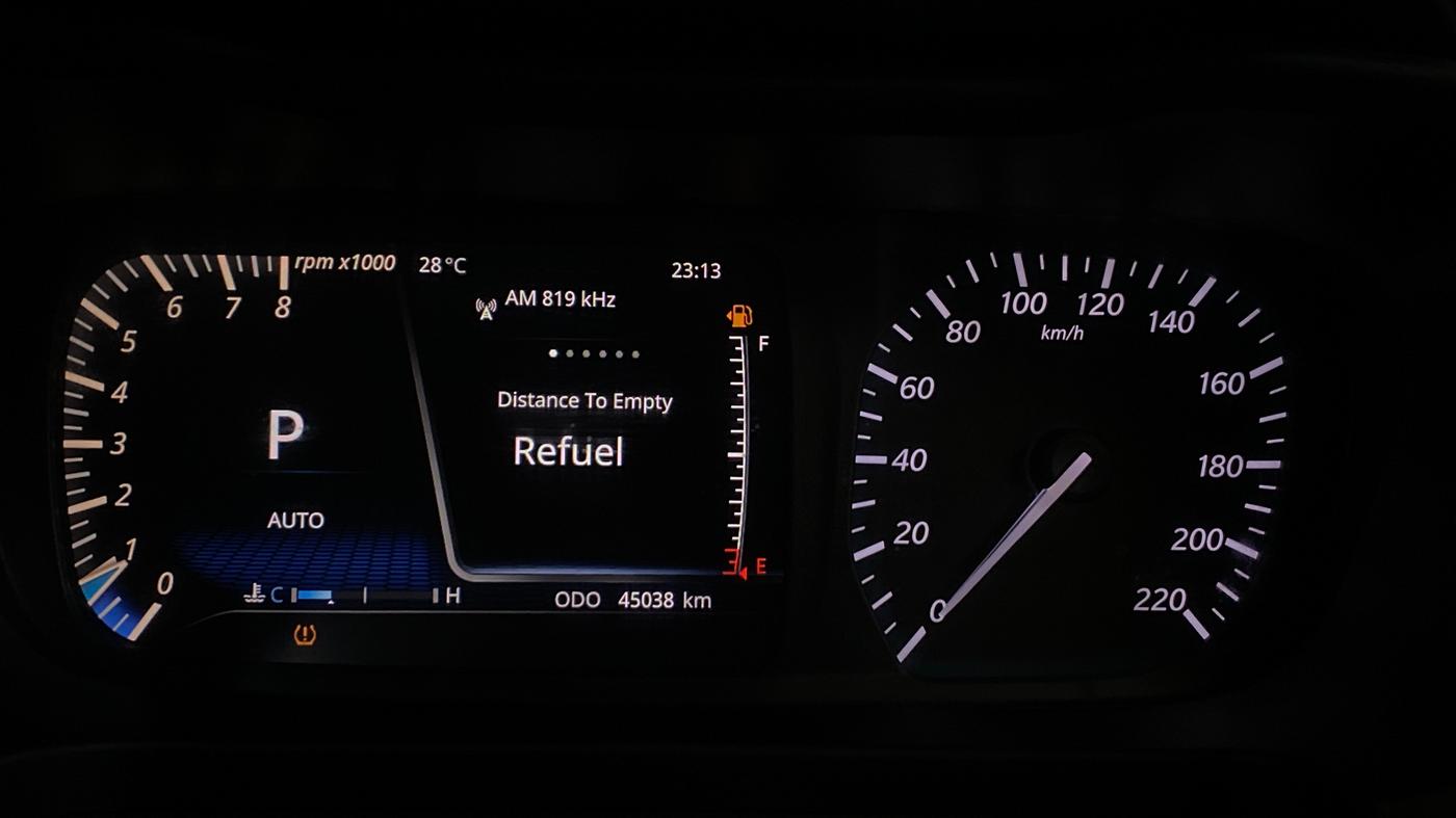 2022 Tata ALTROZ XZA PLUS, Petrol, Automatic, 45,031 km, Odometer Image