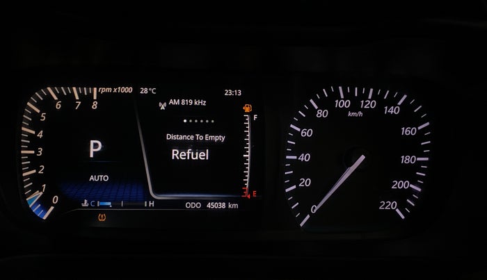 2022 Tata ALTROZ XZA PLUS, Petrol, Automatic, 45,031 km, Odometer Image