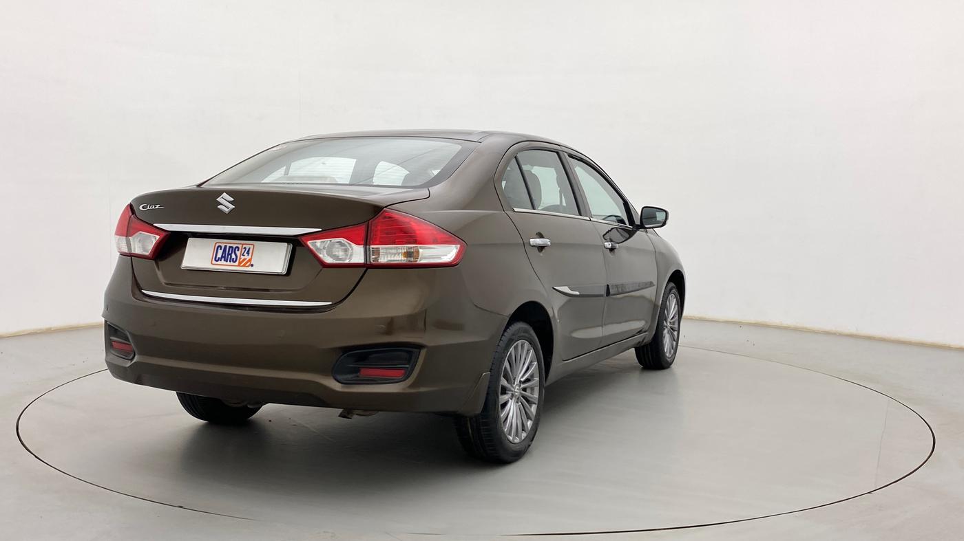 2018 Maruti Ciaz ALPHA 1.4 PETROL, Petrol, Manual, 51,360 km, Right Back Diagonal