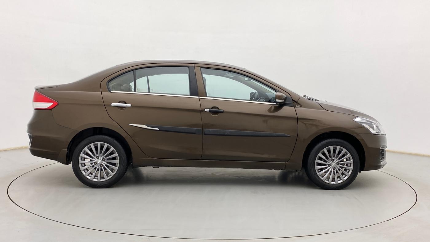 2018 Maruti Ciaz ALPHA 1.4 PETROL, Petrol, Manual, 51,360 km, Right Side View