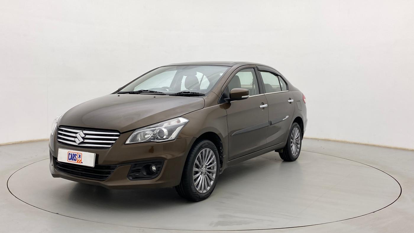 2018 Maruti Ciaz ALPHA 1.4 PETROL, Petrol, Manual, 51,360 km, Left Front Diagonal