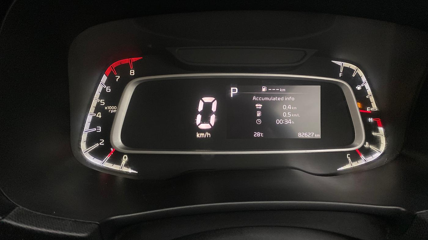 2021 KIA SONET GTX PLUS 1.0 DCT, Petrol, Automatic, 82,626 km, Odometer Image