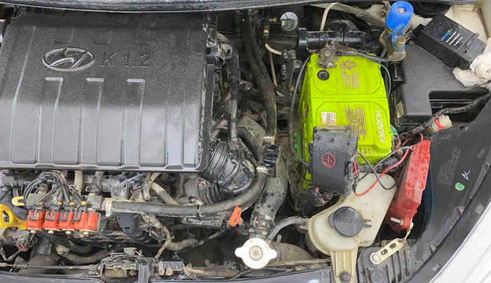 2014 Hyundai Grand i10 ASTA AT 1.2 KAPPA VTVT, CNG, Automatic, 95,515 km, Engine View - Left