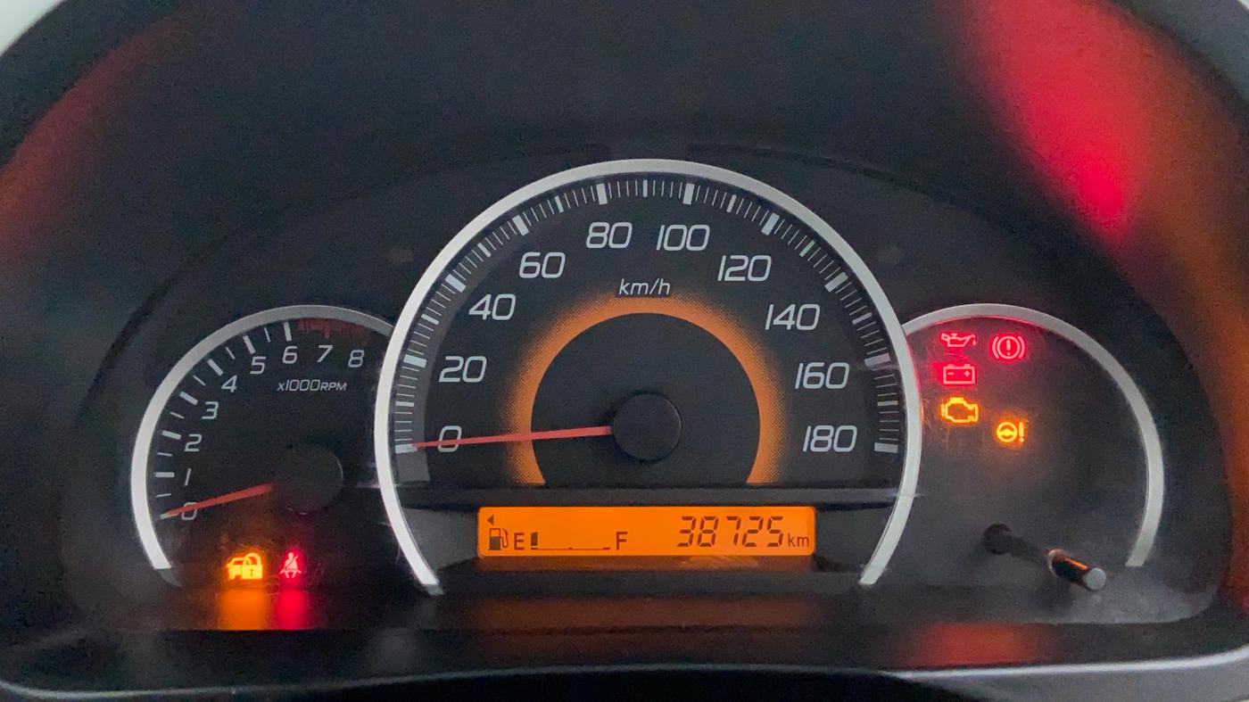 2014 Maruti Wagon R 1.0 VXI, Petrol, Manual, 39,049 km, Odometer View