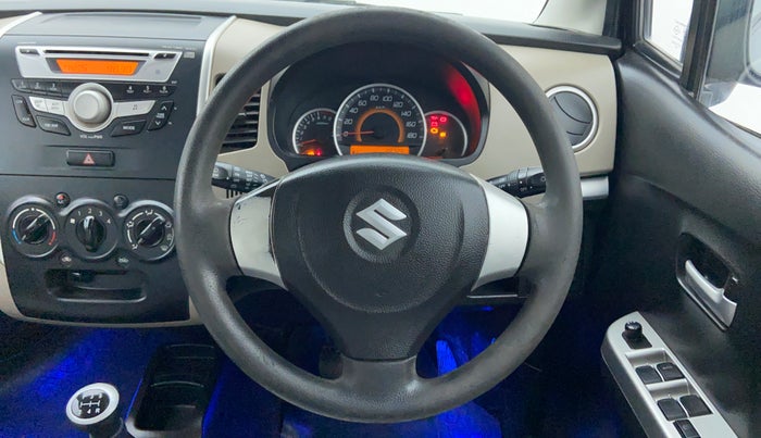 2014 Maruti Wagon R 1.0 VXI, Petrol, Manual, 39,049 km, Steering Wheel Close-up