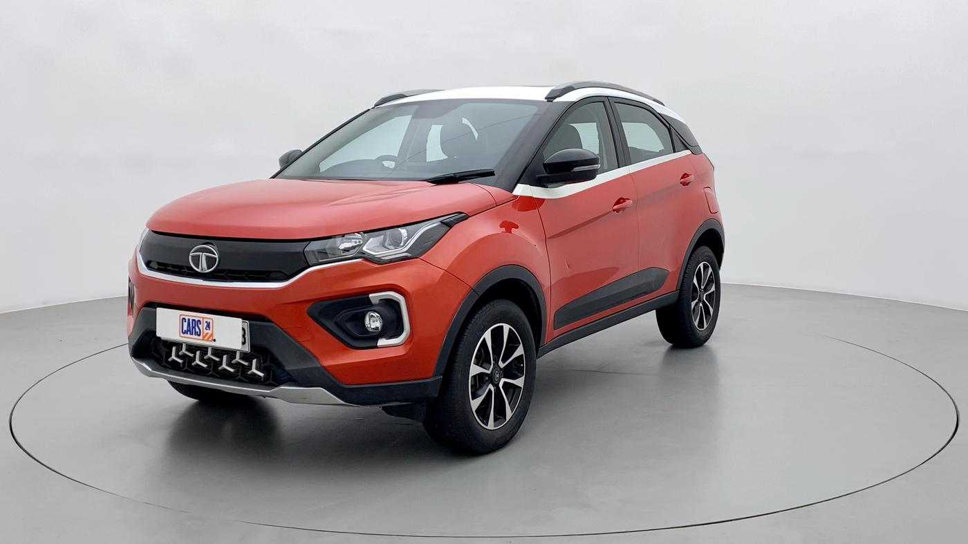 2020 Tata NEXON XZA+ (O) 1.5  RTQ, Diesel, Automatic, 20,051 km, Left Front Diagonal
