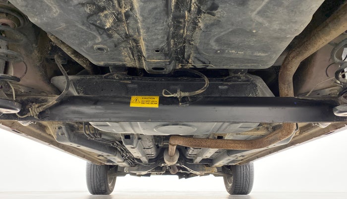 2020 Tata NEXON XZA+ (O) 1.5  RTQ, Diesel, Automatic, 20,051 km, Rear Underbody