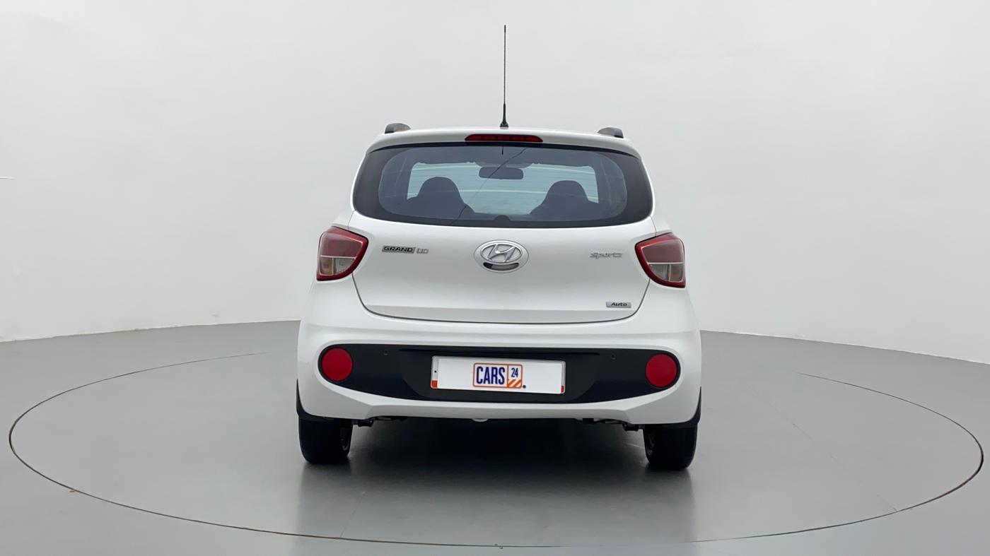 2017 Hyundai Grand i10 SPORTZ (O) 1.2 AT VTVT, Petrol, Automatic, 79,360 km, Back/Rear