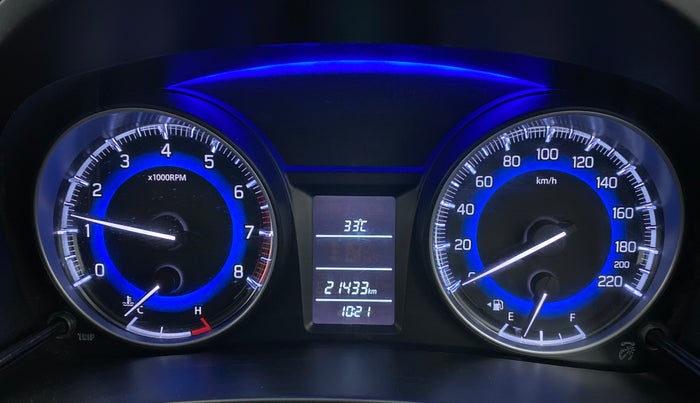 2021 Maruti Baleno DELTA 1.2 K12, Petrol, Manual, 21,632 km, Odometer Image
