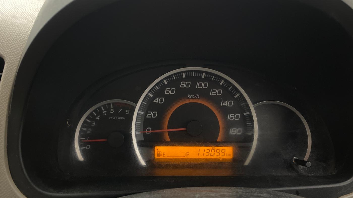 2016 Maruti Wagon R 1.0 VXI, Petrol, Manual, 1,13,086 km, Odometer Image