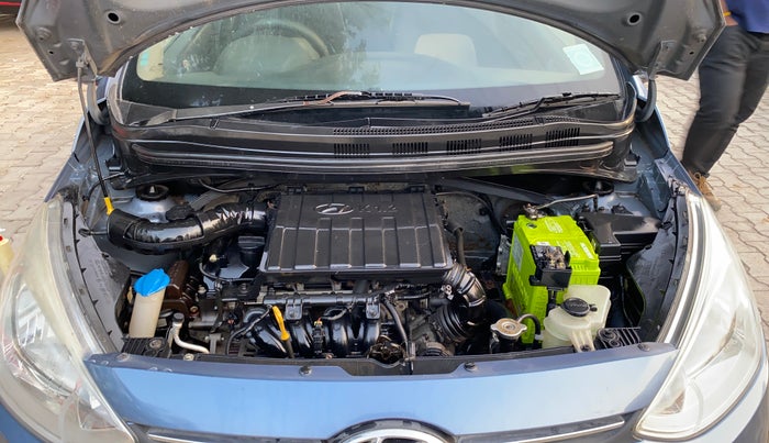 2016 Hyundai Grand i10 ASTA 1.2 KAPPA VTVT, Petrol, Manual, 79,453 km, Engine View