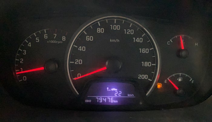 2016 Hyundai Grand i10 ASTA 1.2 KAPPA VTVT, Petrol, Manual, 79,453 km, Odometer Image