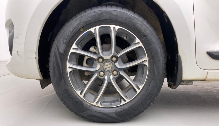 2018 Maruti Swift ZXI PLUS AMT, Petrol, Automatic, 30,563 km, Left Front Wheel