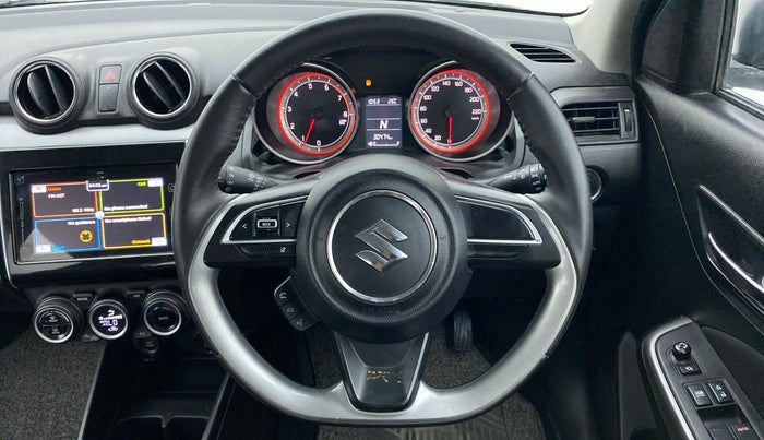 2018 Maruti Swift ZXI PLUS AMT, Petrol, Automatic, 30,563 km, Steering Wheel Close Up