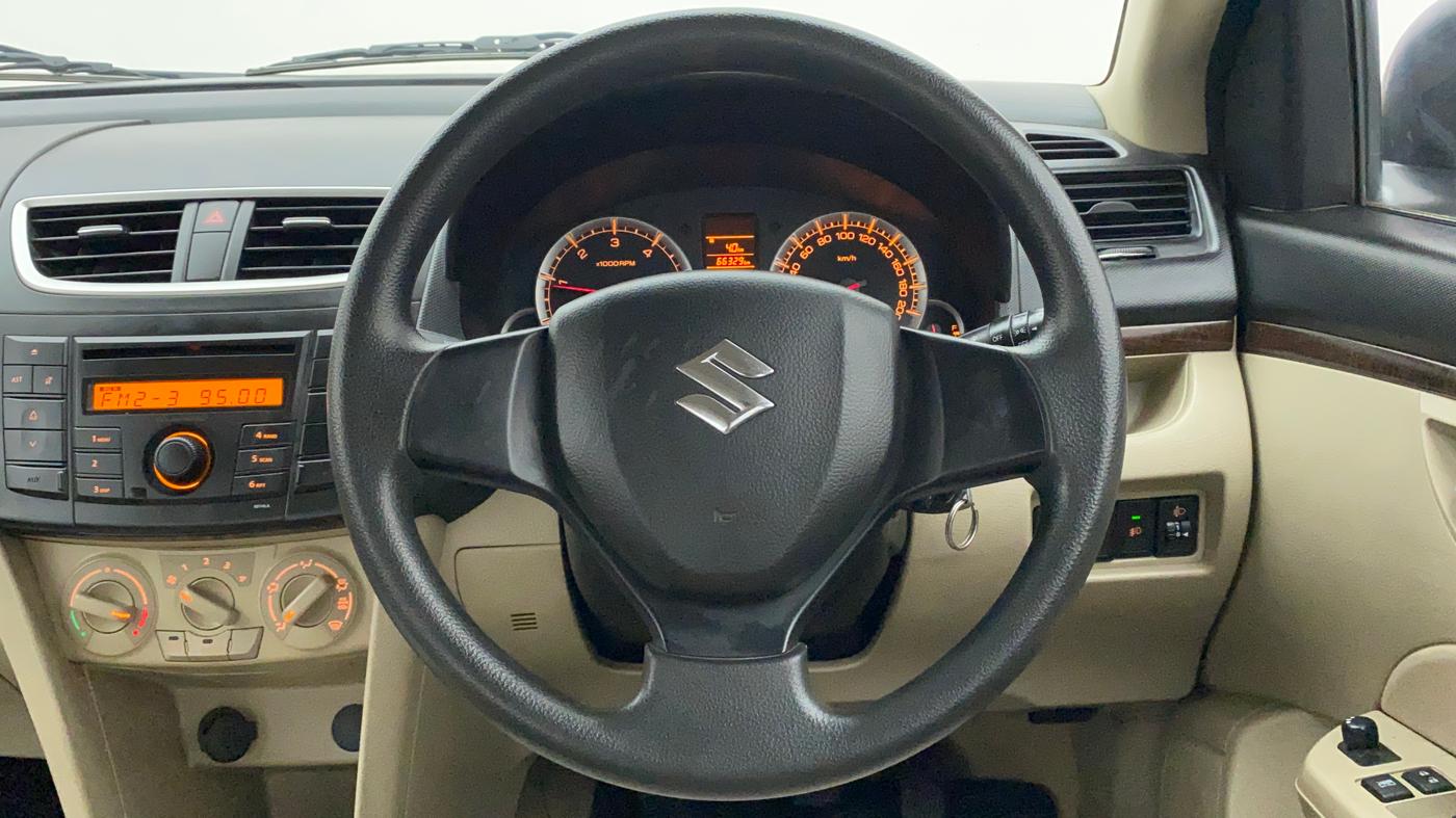 2013 Maruti Swift Dzire VDI, Diesel, Manual, 66,408 km, Steering Wheel Close Up