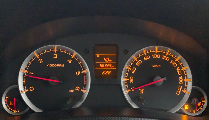 2013 Maruti Swift Dzire VDI, Diesel, Manual, 66,408 km, Odometer Image