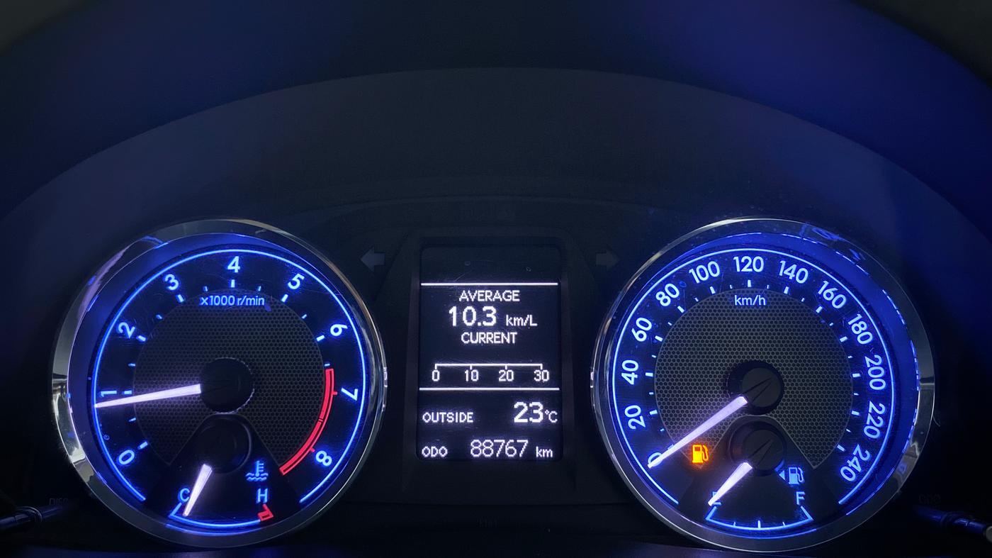 2014 Toyota Corolla Altis GL, Petrol, Manual, 88,767 km, Odometer Image