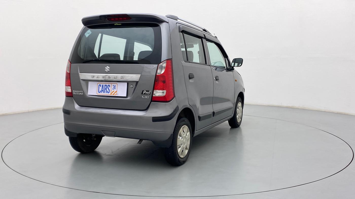 2013 Maruti Wagon R 1.0 LXI CNG, CNG, Manual, 62,649 km, Right Back Diagonal