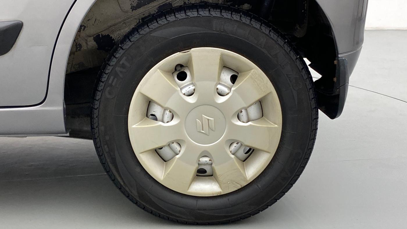 2013 Maruti Wagon R 1.0 LXI CNG, CNG, Manual, 62,649 km, Left Rear Wheel