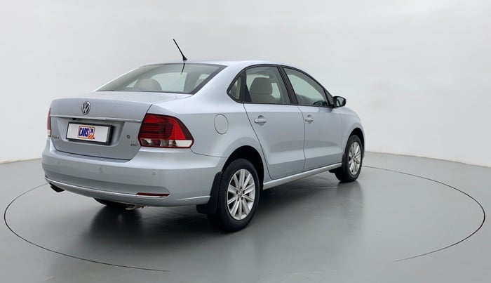 2017 Volkswagen Vento HIGHLINE TDI AT, Diesel, Automatic, 57,986 km, Right Back Diagonal