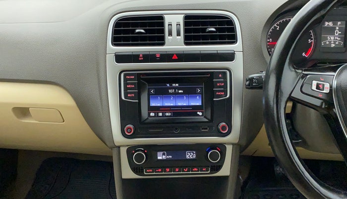 2017 Volkswagen Vento HIGHLINE TDI AT, Diesel, Automatic, 57,986 km, Air Conditioner