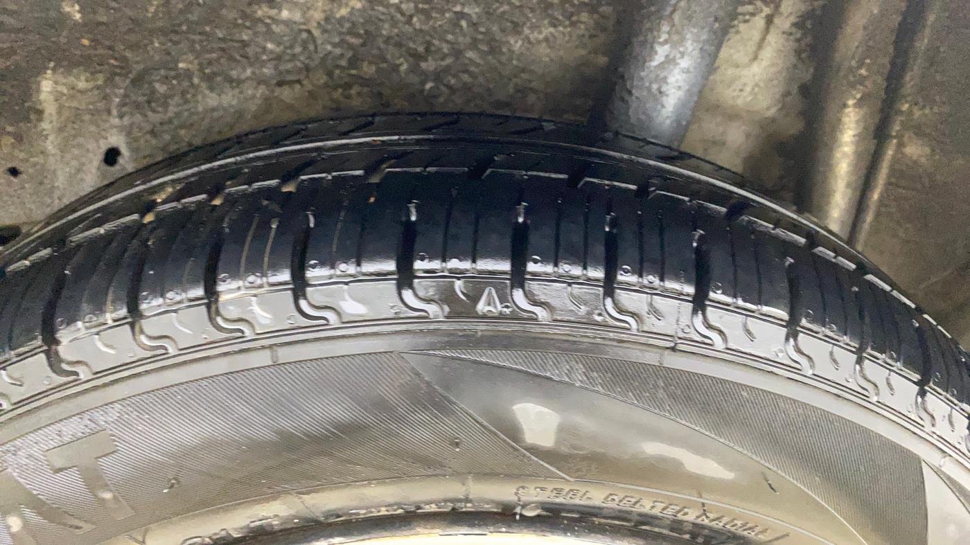2017 Maruti Celerio ZXI AMT, Petrol, Automatic, 52,908 km, Left Rear Tyre Tread