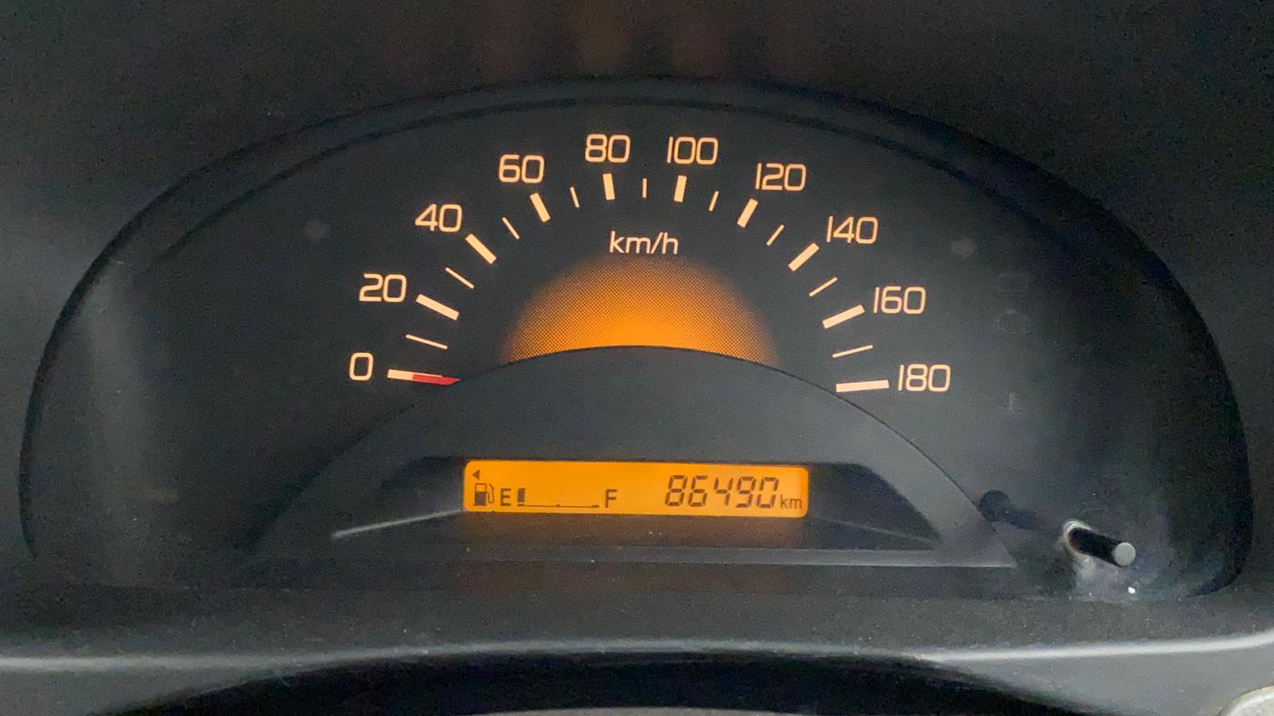 2010 Maruti Wagon R 1.0 LXI, Petrol, Manual, 86,490 km, Odometer Image
