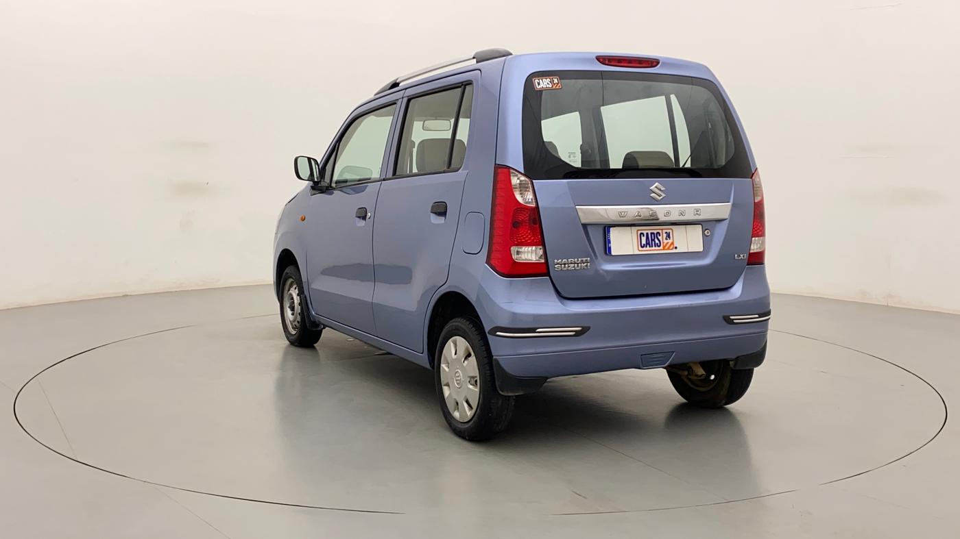 2010 Maruti Wagon R 1.0 LXI, Petrol, Manual, 86,490 km, Left Back Diagonal