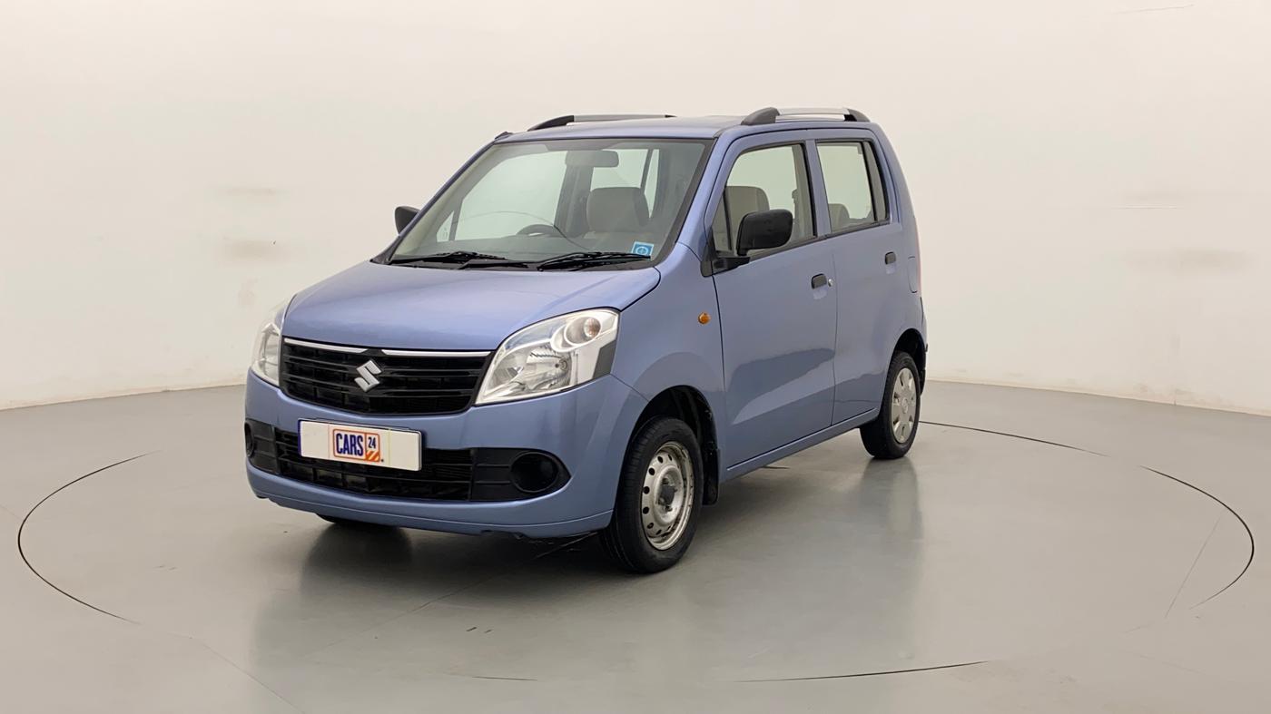 2010 Maruti Wagon R 1.0 LXI, Petrol, Manual, 86,490 km, Left Front Diagonal