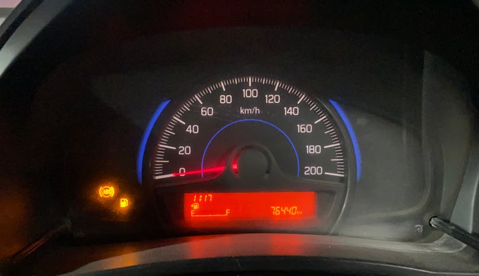 2016 Maruti Baleno SIGMA PETROL 1.2, Petrol, Manual, 76,433 km, Odometer Image