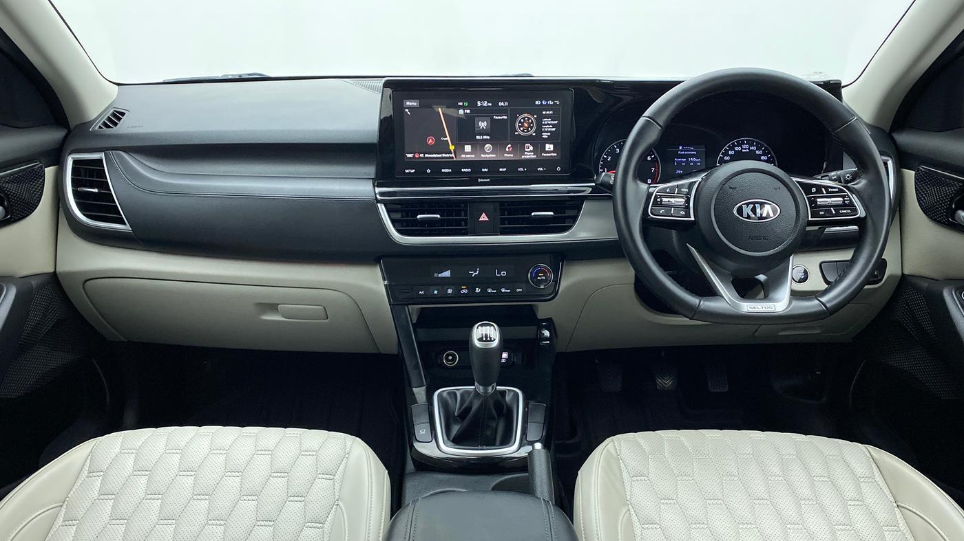 2020 KIA SELTOS HTX 1.5 PETROL MT, Petrol, Manual, 10,848 km, Dashboard