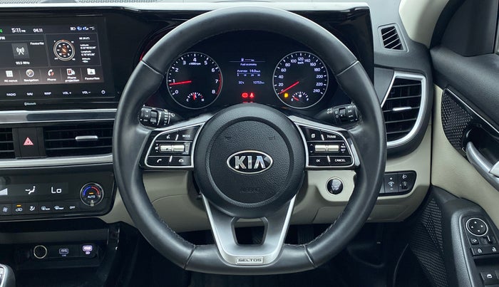 2020 KIA SELTOS HTX 1.5 PETROL MT, Petrol, Manual, 10,848 km, Steering Wheel Close Up