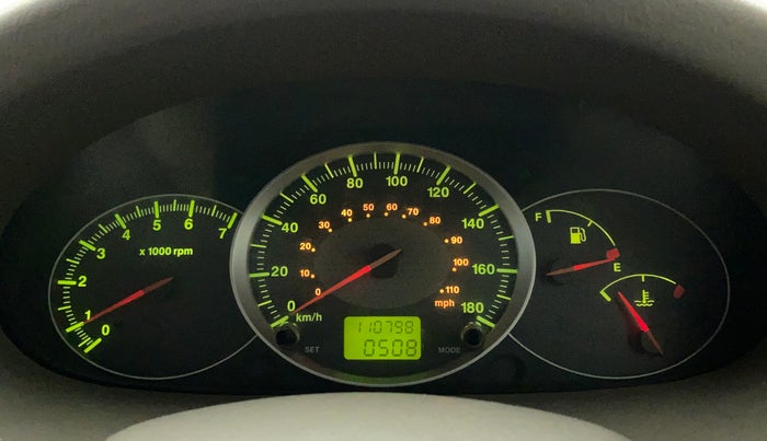 2010 Mahindra Scorpio SLE, Diesel, Manual, 1,10,798 km, Odometer Image