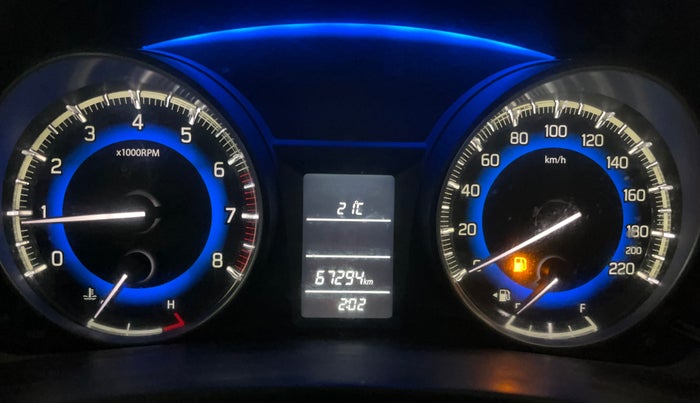 2016 Maruti Baleno DELTA PETROL 1.2, Petrol, Manual, 67,283 km, Odometer Image