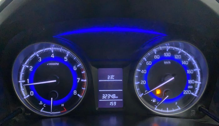 2017 Maruti Baleno DELTA PETROL 1.2, Petrol, Manual, 32,348 km, Odometer Image
