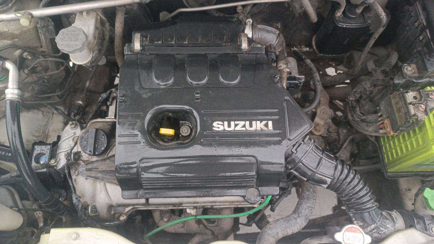 2014 Maruti Celerio VXI, Petrol, Manual, 80,899 km, Engine View