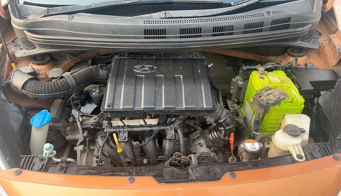 2015 Hyundai Grand i10 ASTA AT 1.2 KAPPA VTVT, Petrol, Automatic, 87,358 km, Engine View