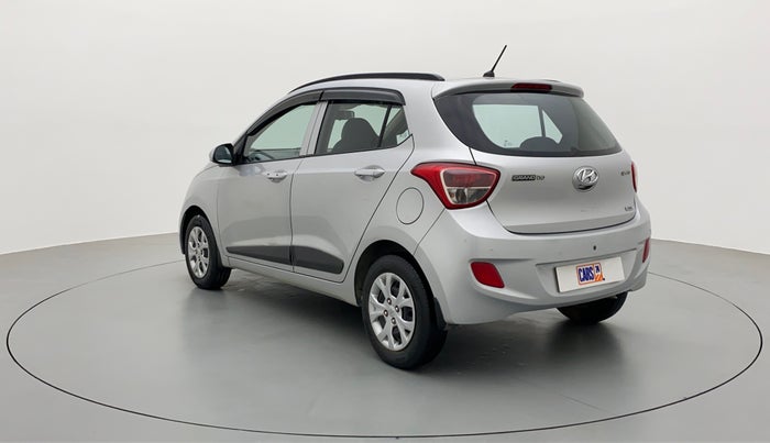 2013 Hyundai Grand i10 SPORTZ 1.1 CRDI, Diesel, Manual, 50,869 km, Left Back Diagonal
