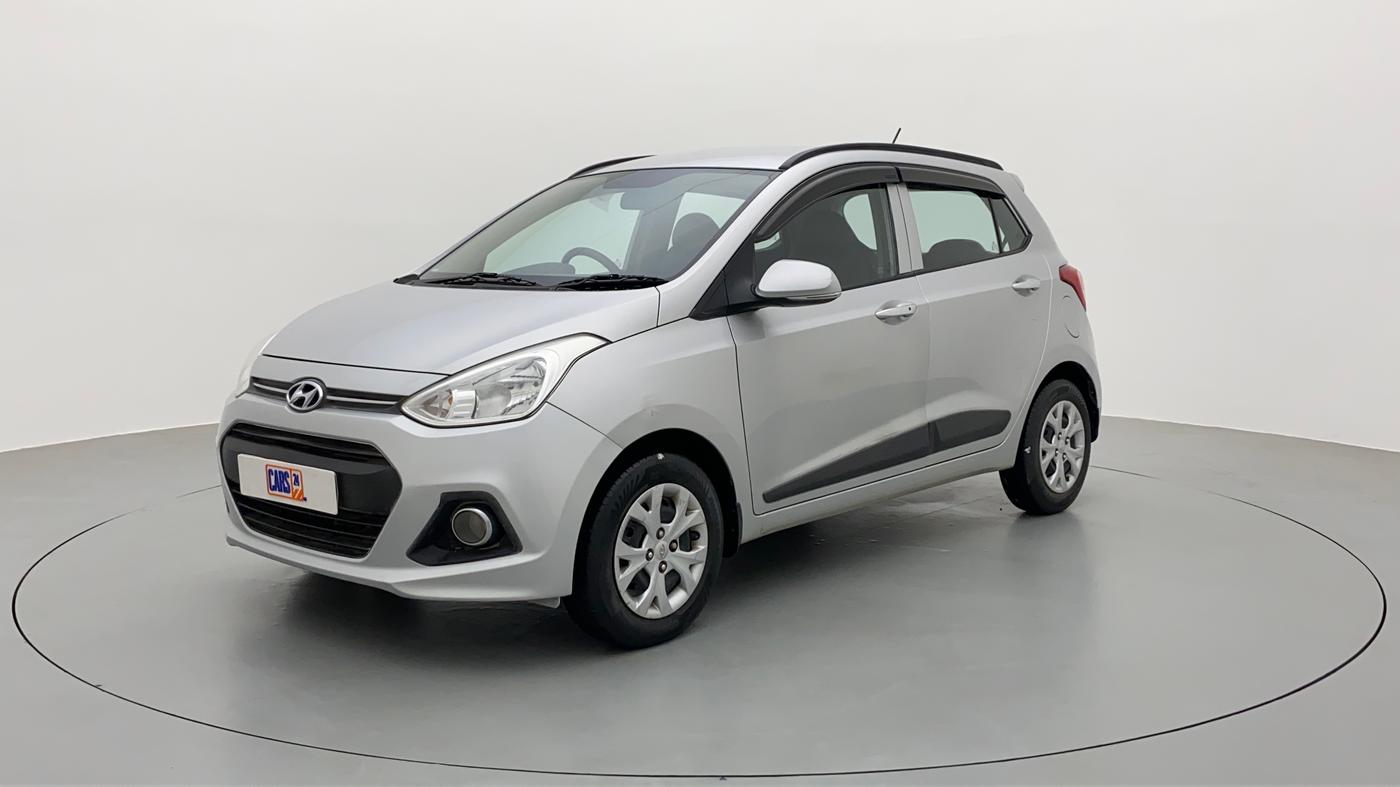 2013 Hyundai Grand i10 SPORTZ 1.1 CRDI, Diesel, Manual, 50,869 km, Left Front Diagonal