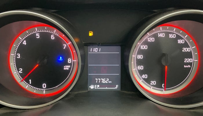 2021 Maruti Swift VXI, Petrol, Manual, 77,712 km, Odometer Image