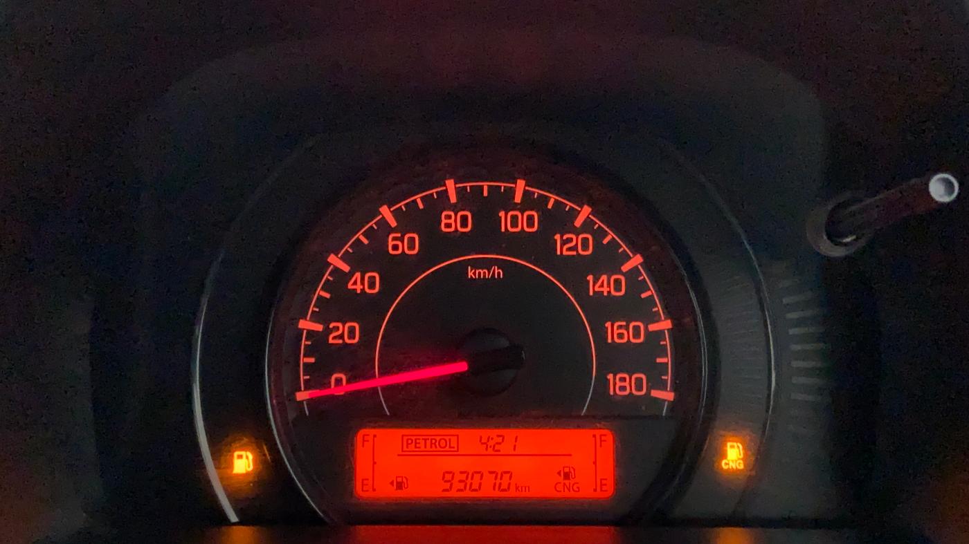 2020 Maruti New Wagon-R LXI CNG 1.0 L, CNG, Manual, 93,070 km, Odometer Image
