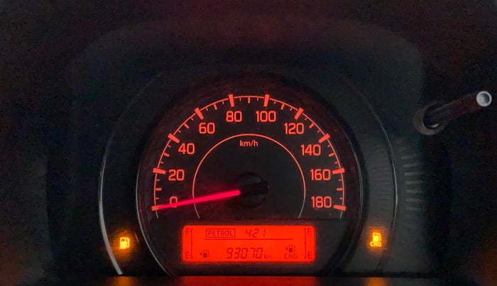2020 Maruti New Wagon-R LXI CNG 1.0 L, CNG, Manual, 93,070 km, Odometer Image