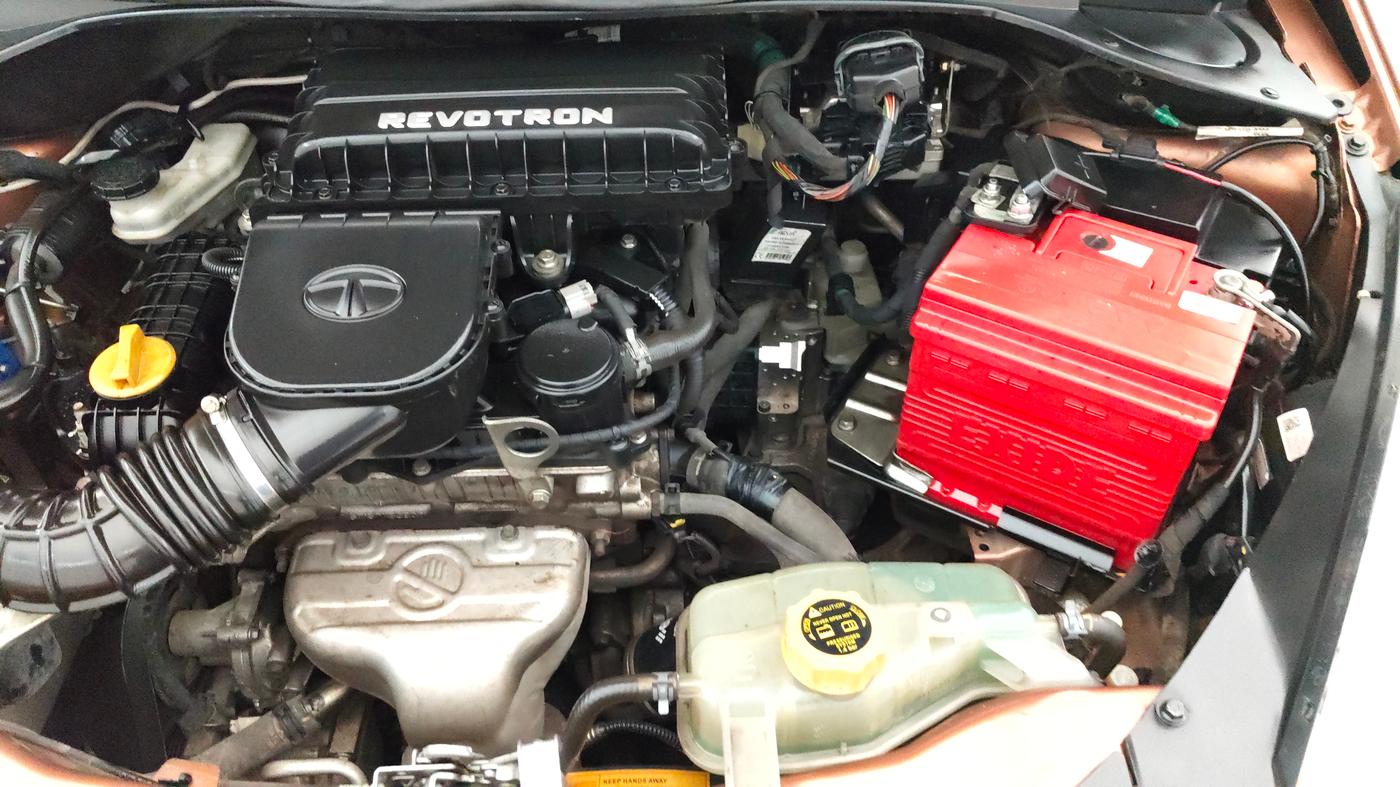 2018 Tata TIGOR XTA PETROL, CNG, Automatic, 52,808 km, Engine View - Left