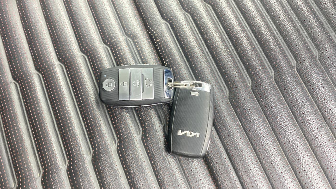 2022 KIA SONET GTX PLUS 1.5, Diesel, Manual, 49,640 km, Key Close Up