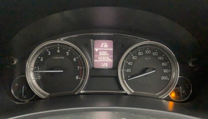 2018 Maruti Ciaz ALPHA  AT 1.4  PETROL, Petrol, Automatic, 45,847 km, Odometer Image