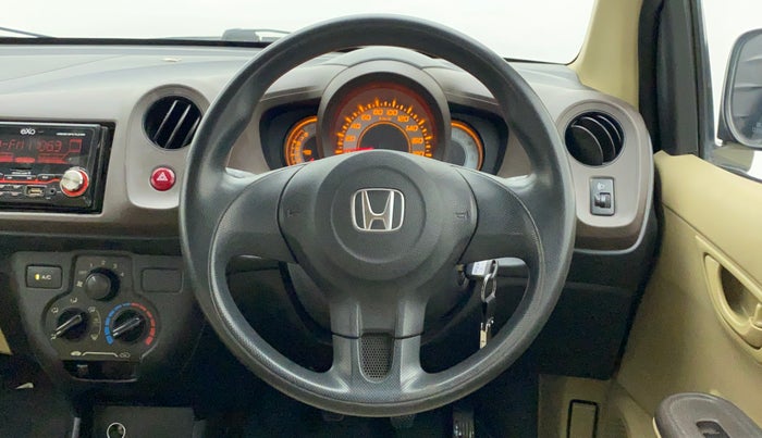 2013 Honda Brio E MT, Petrol, Manual, 21,682 km, Steering Wheel Close Up