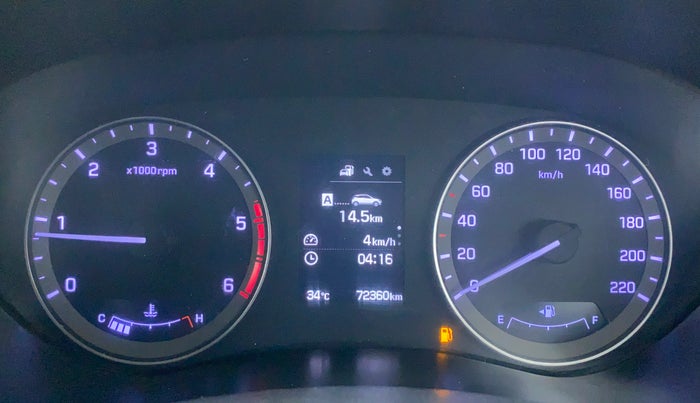 2014 Hyundai Elite i20 ASTA 1.4 CRDI, Diesel, Manual, 73,376 km, Odometer Image