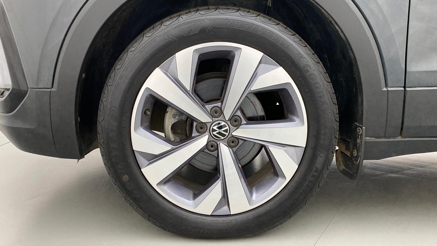 2021 Volkswagen TAIGUN TOPLINE 1.0 TSI MT, Petrol, Manual, 5,745 km, Left Front Wheel