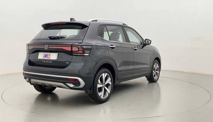 2021 Volkswagen TAIGUN TOPLINE 1.0 TSI MT, Petrol, Manual, 5,745 km, Right Back Diagonal