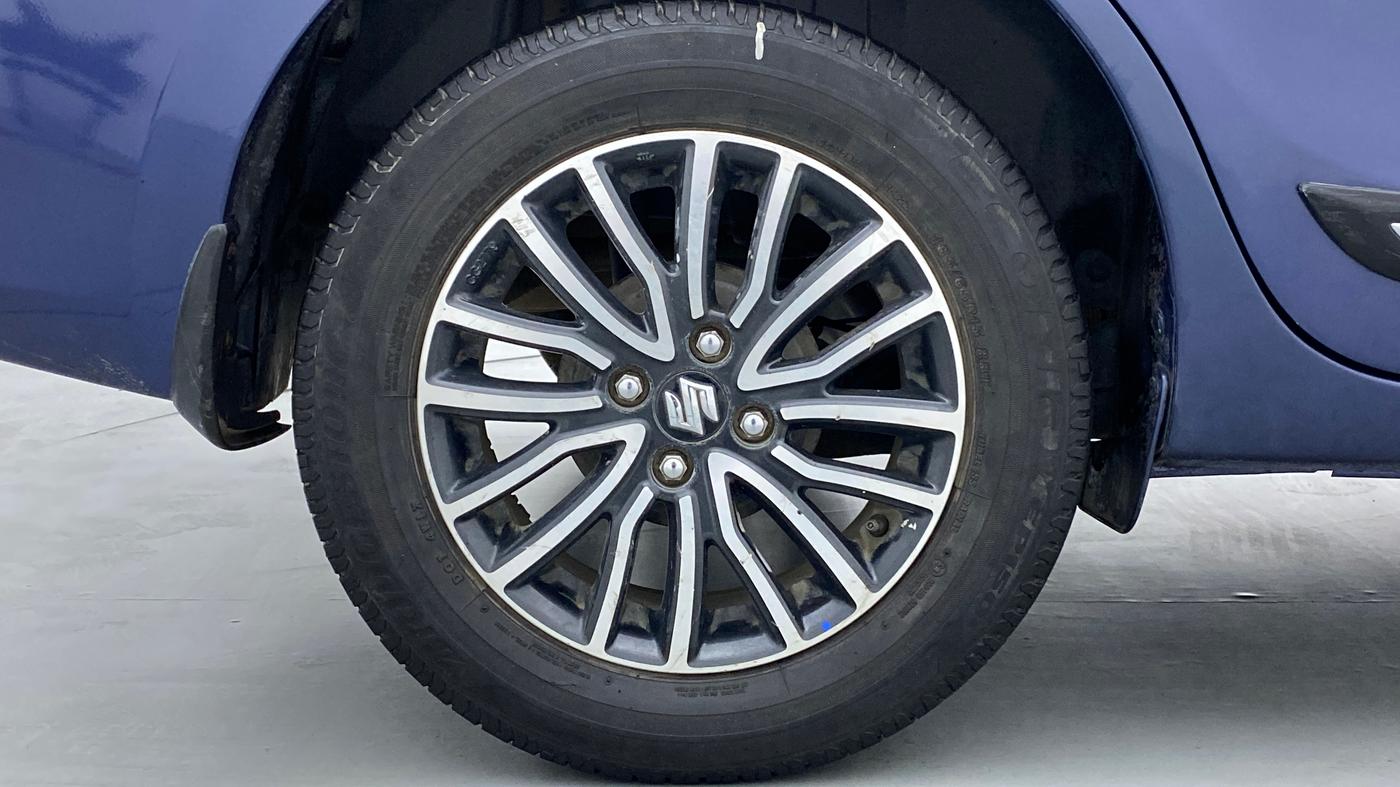 2018 Maruti Dzire ZXI Plus, Petrol, Manual, 55,781 km, Right Rear Wheel